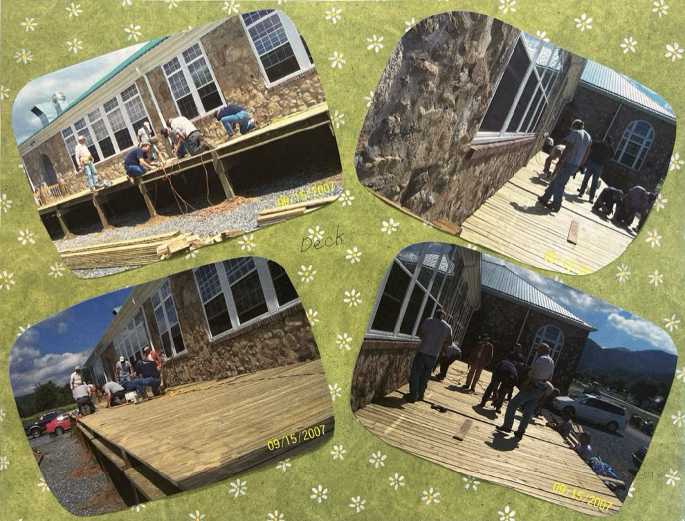 September 2007 - Construction of the Deck outside Phase 1
