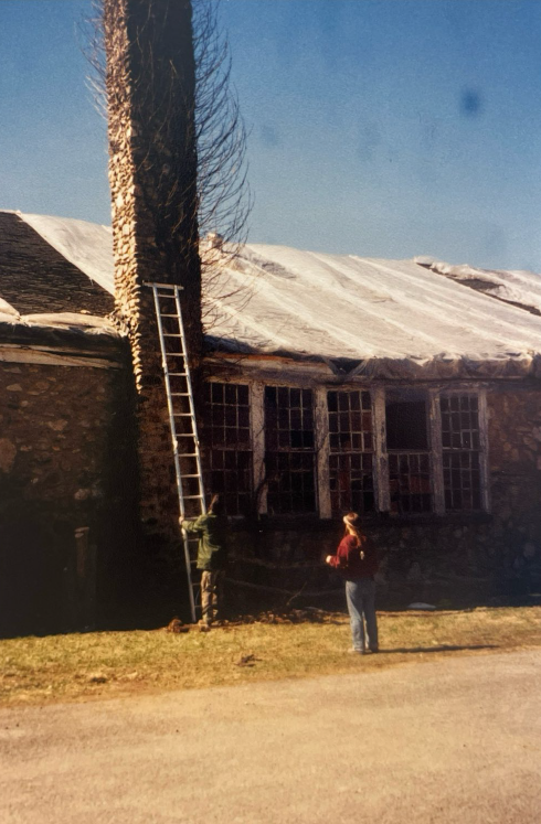 Chimney Prior to Removal in 2002