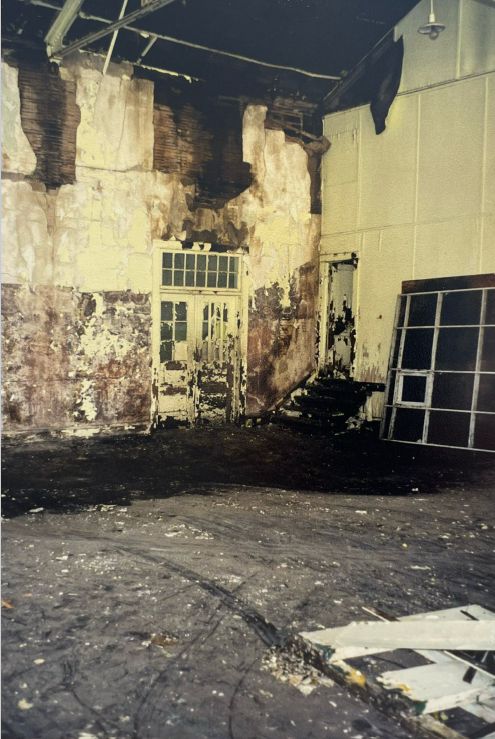 The Auditorium/Gymnasium in April 2001