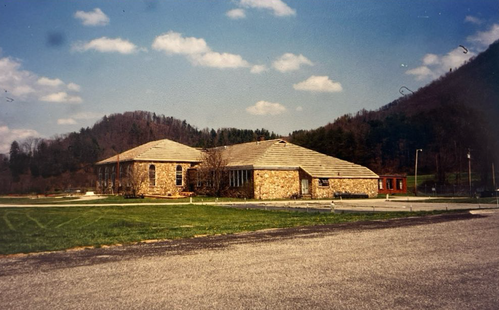 2002 - The SCCC Prepped and ready for the new green metal roof.