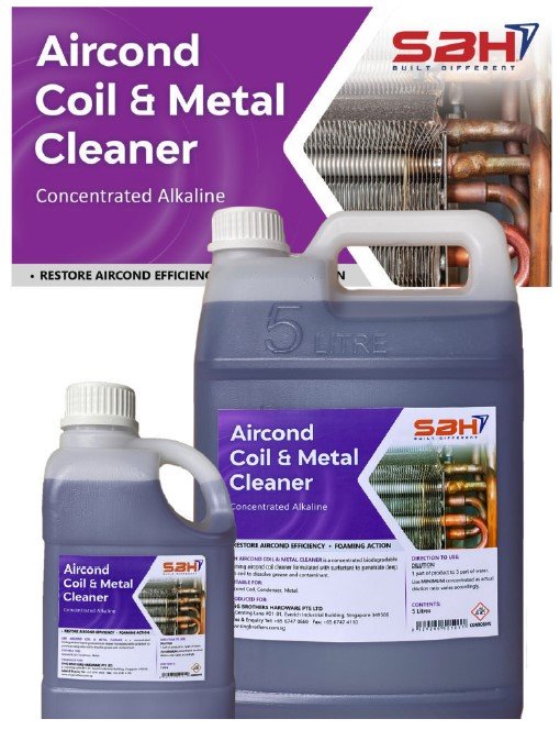 SBH Aircon Coil And Metal Cleaner ( 5L )