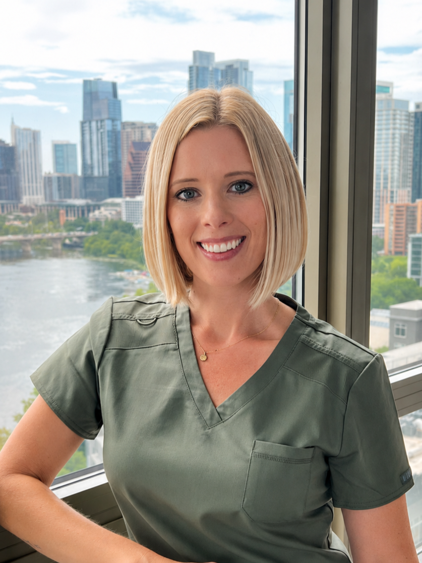 Liz Wagner, M.S., CCC-SLP, providing pediatric speech and language therapy in Austin, Texas.