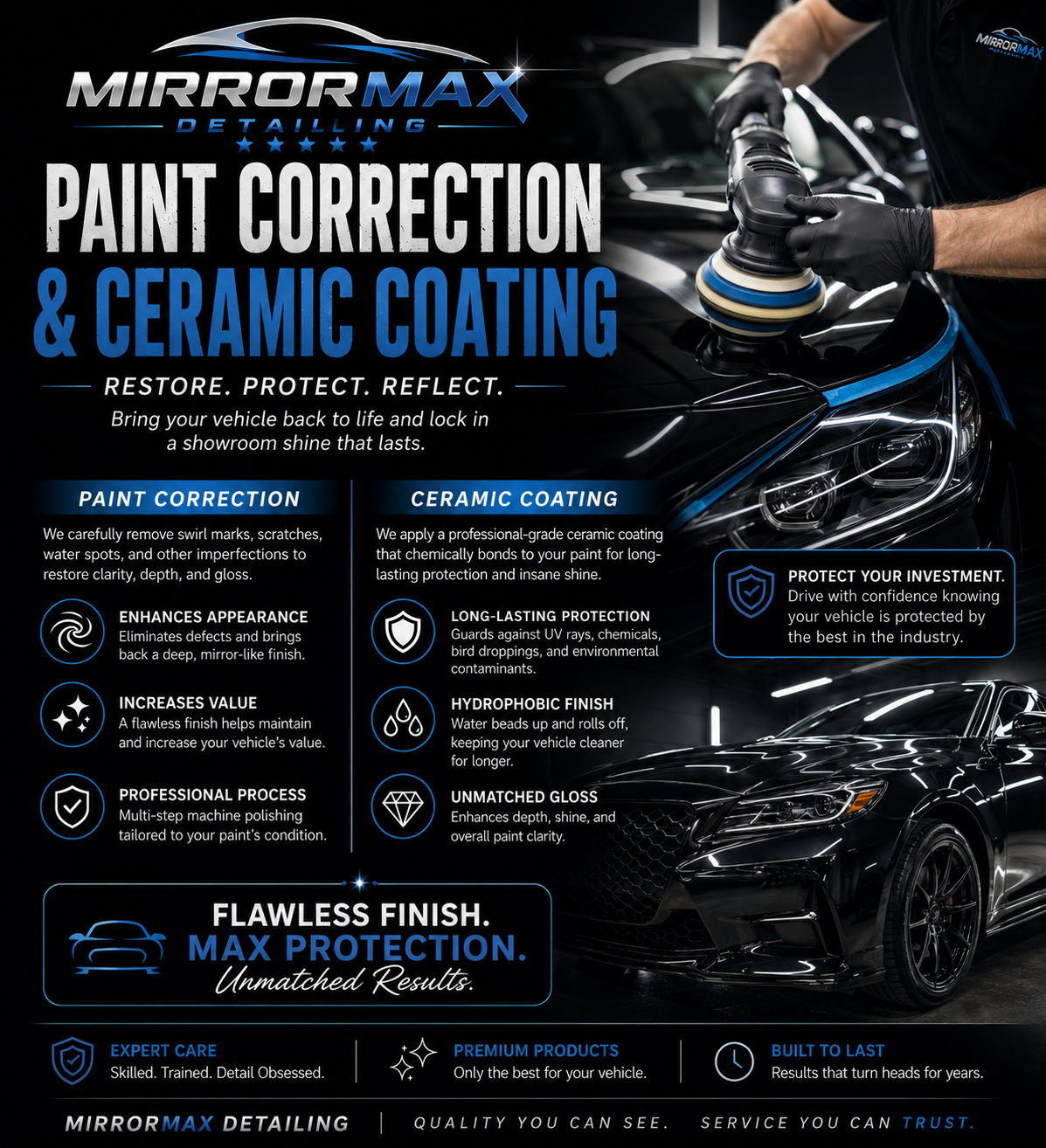 Paint Correction Ceramic coating