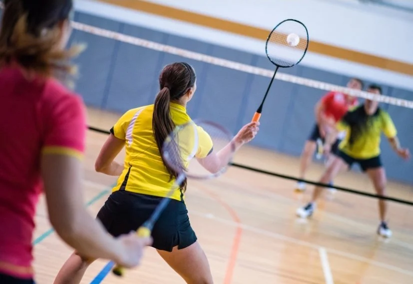 BADMINTON: Singles or Doubles welcome!
- Round-robin/Knockout or league format
