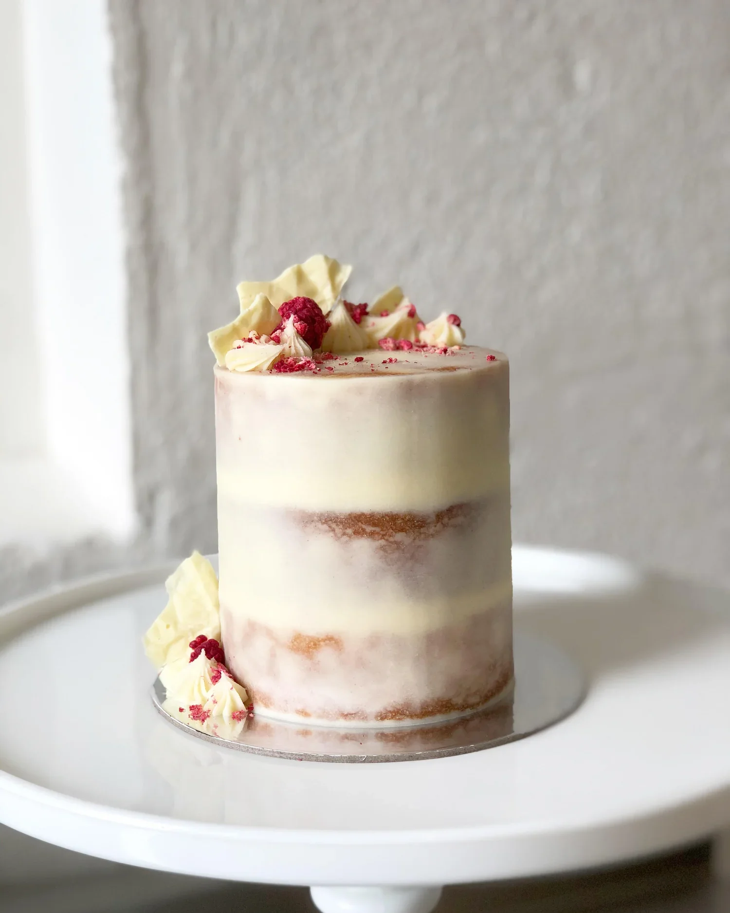 White Chocolate Mud w. Raspberry