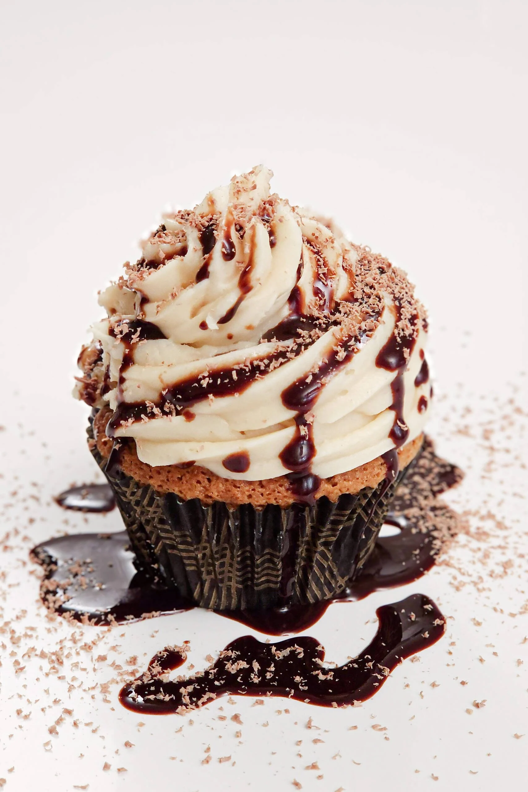Mudslide Cupcake w. Baileys Frosting