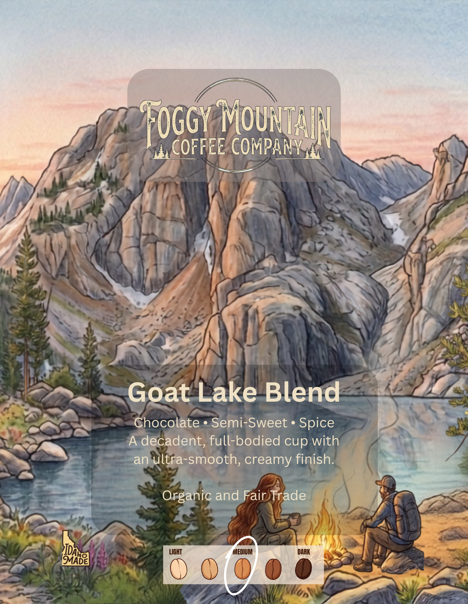 Goat Lake Blend- Organic/Fair-Trade
