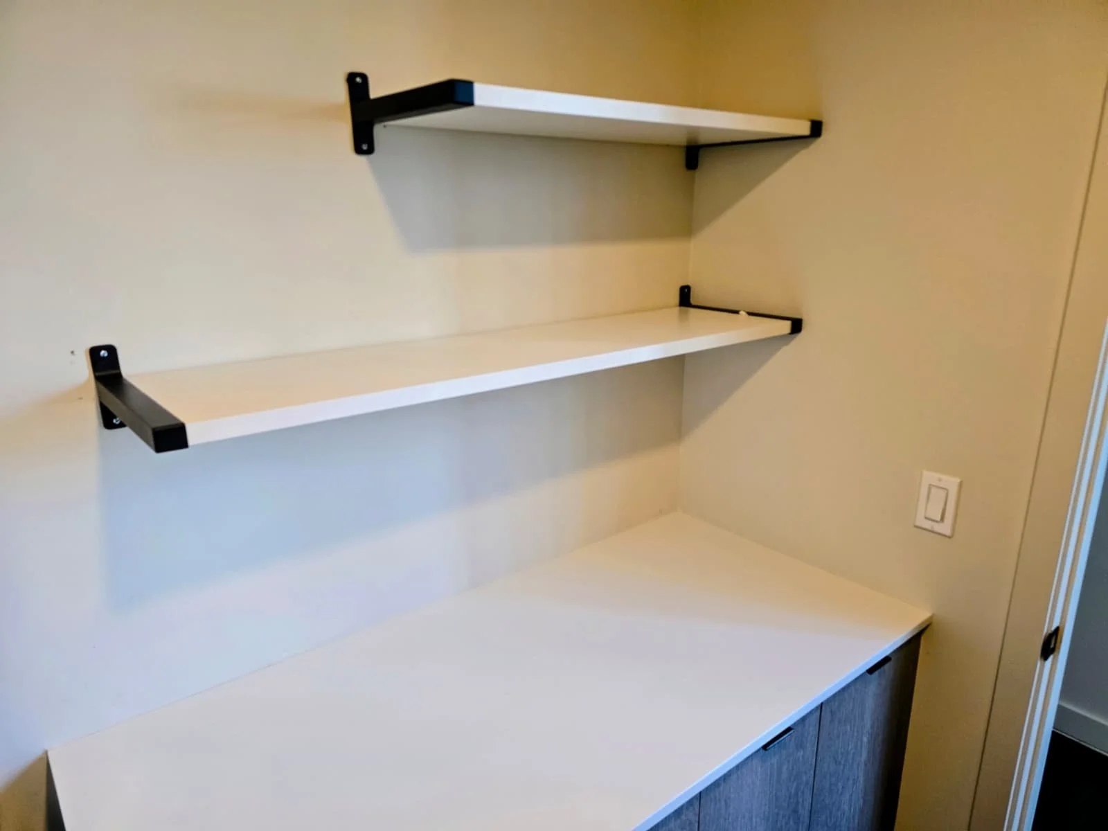 Shelves Installation Project