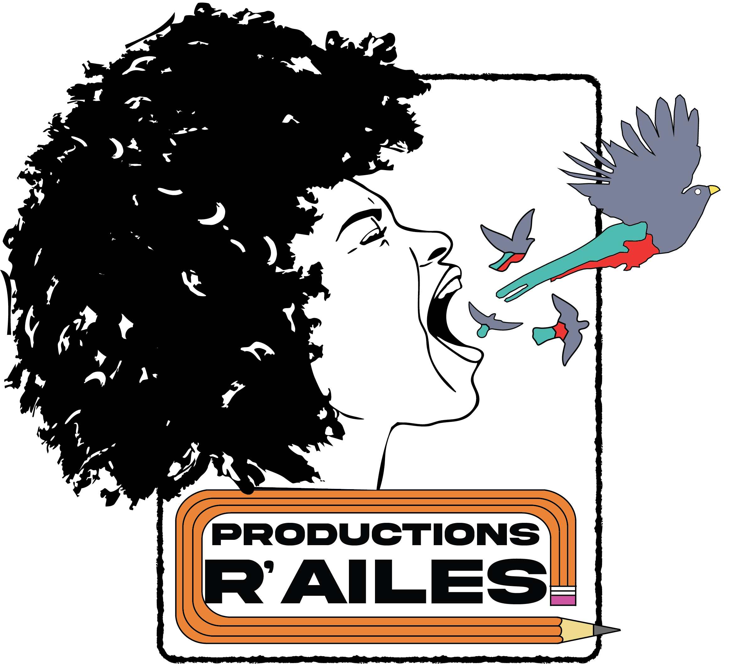 Logo officiel des Productions R'AILES