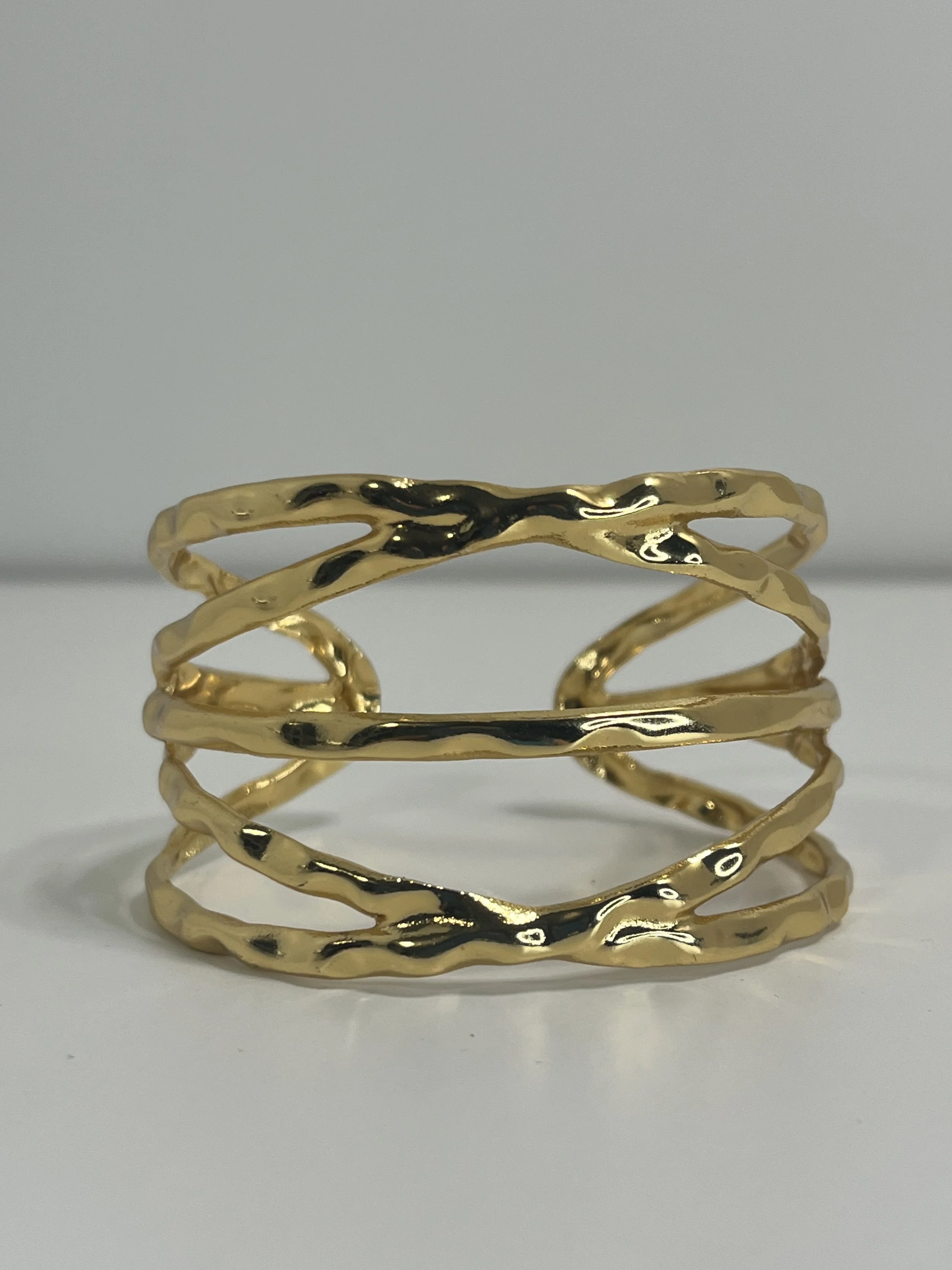 Wavy Gold Cuff