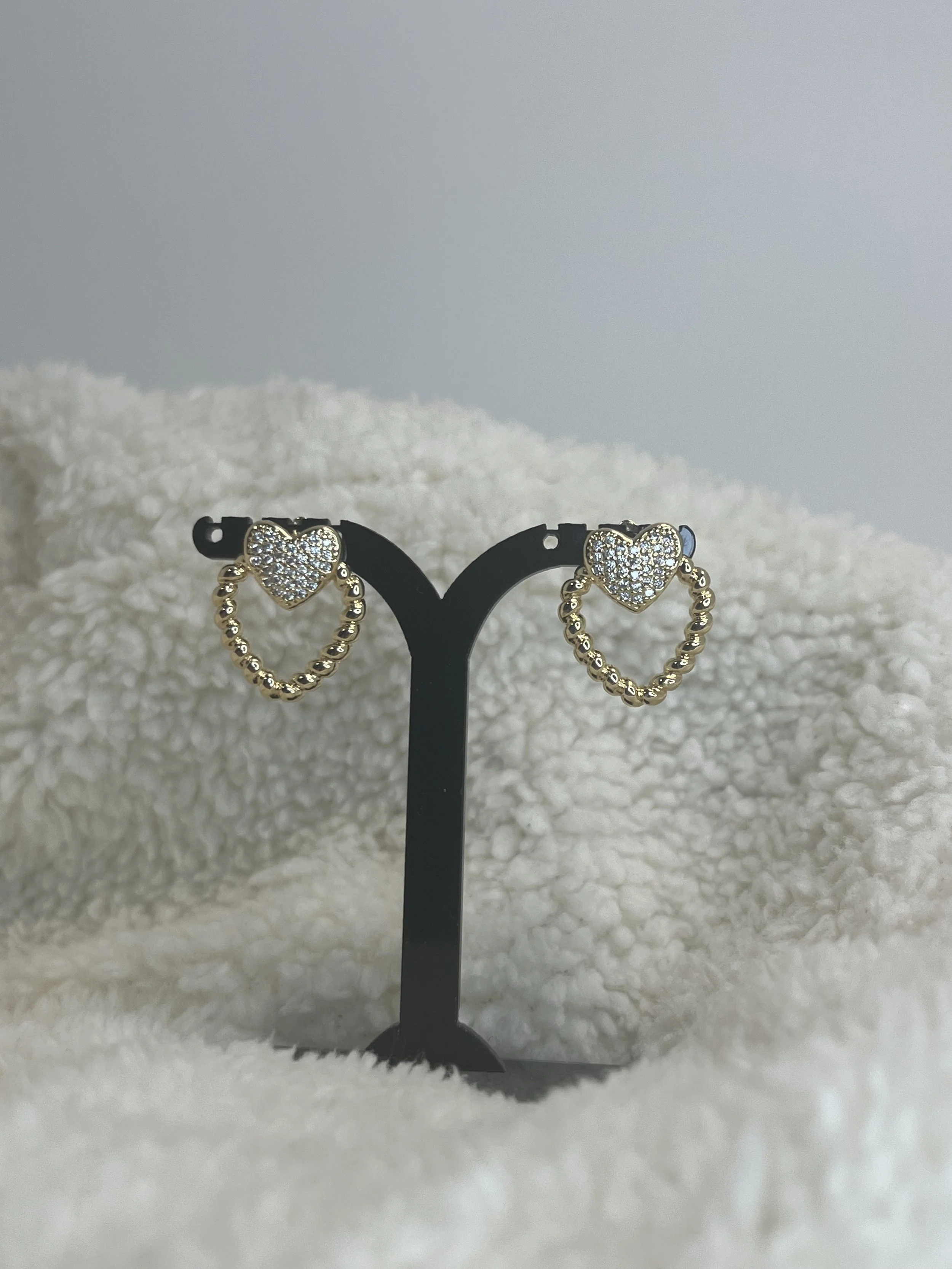 Radiant Heart Crystal Earrings