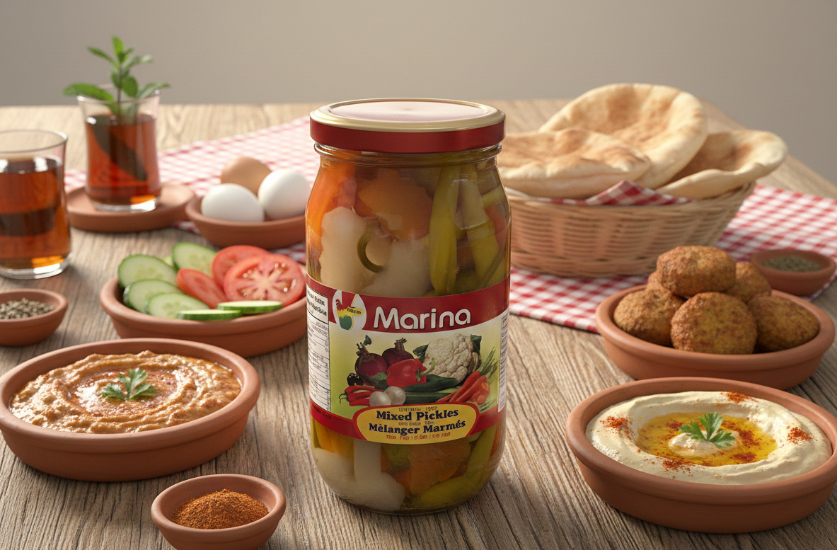 Egyptian Mixed Pickles Medley 1kg