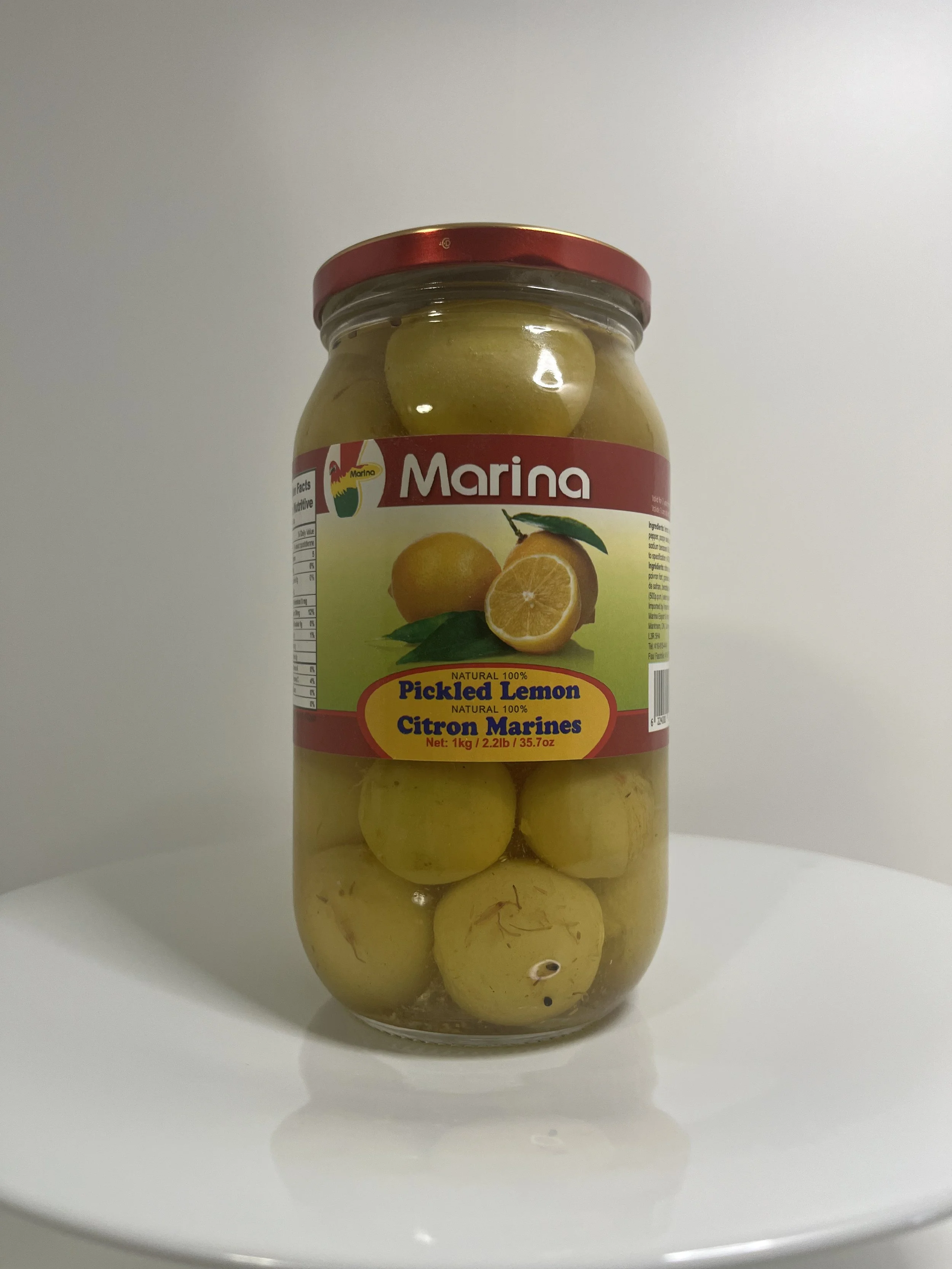 Authentic Egyptian Pickled Lemons 1kg