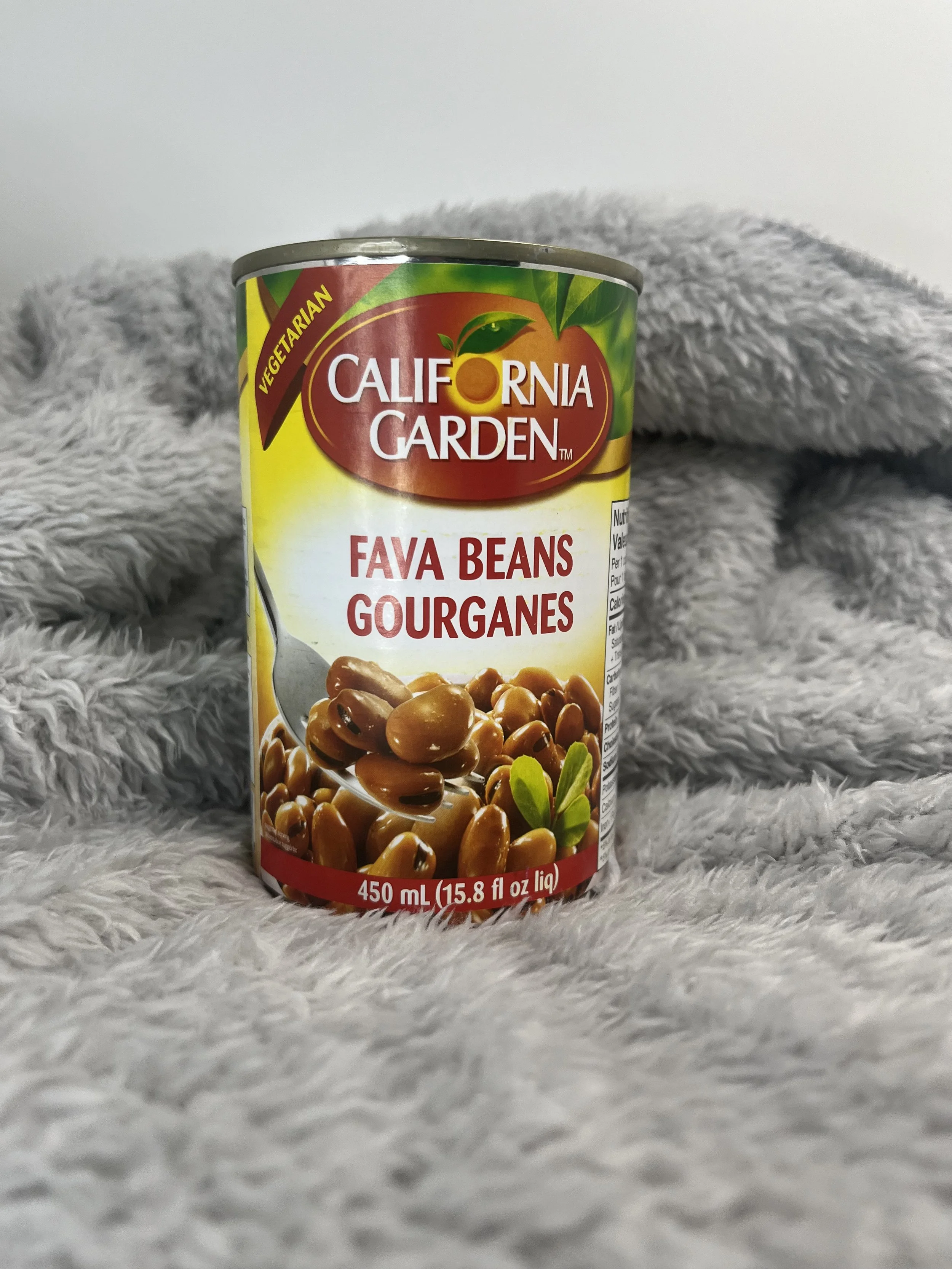 California Garden Fava Beans 450 ml