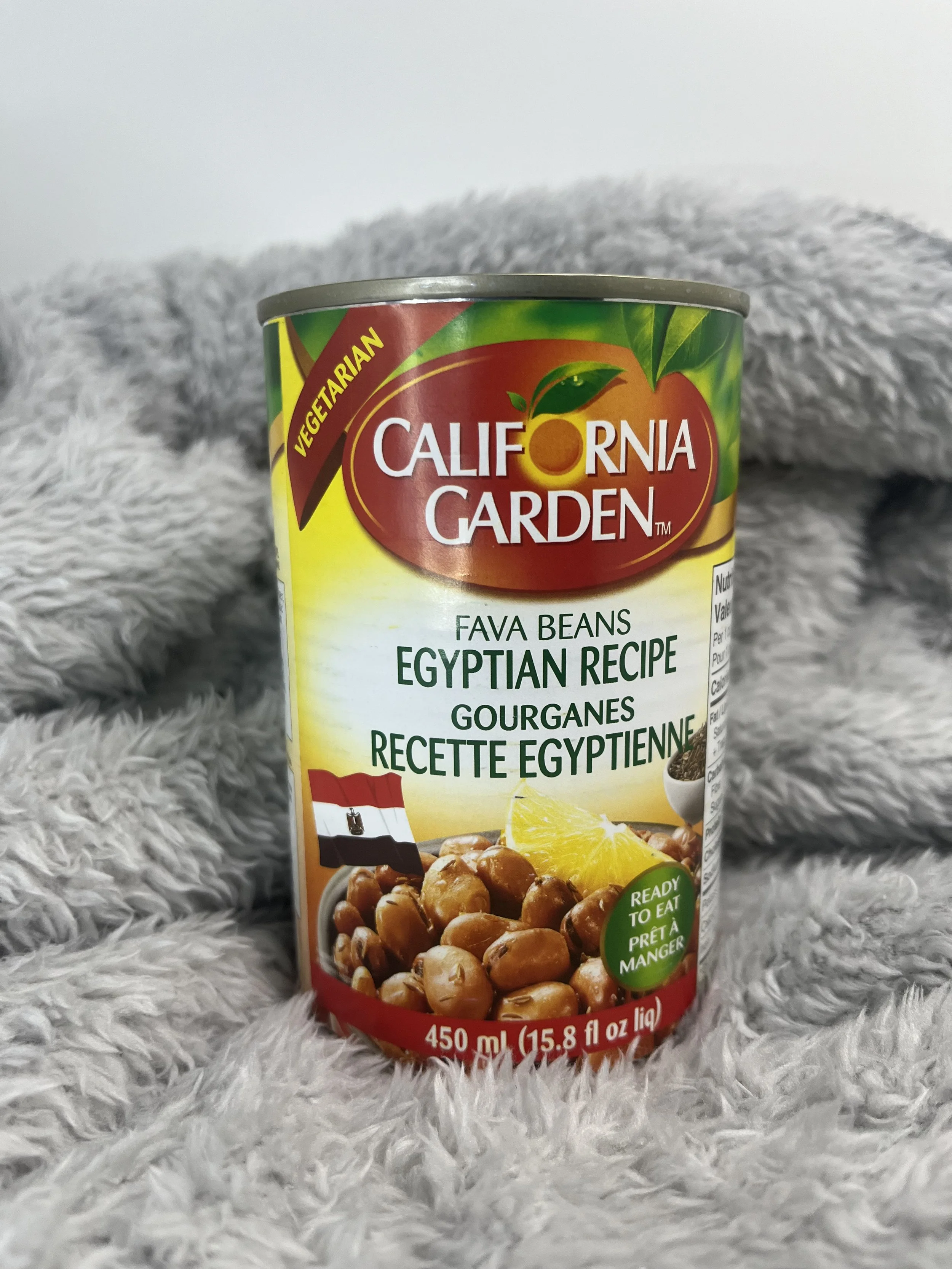 California Garden Egyptian Recipe Fava Beans 450 ml