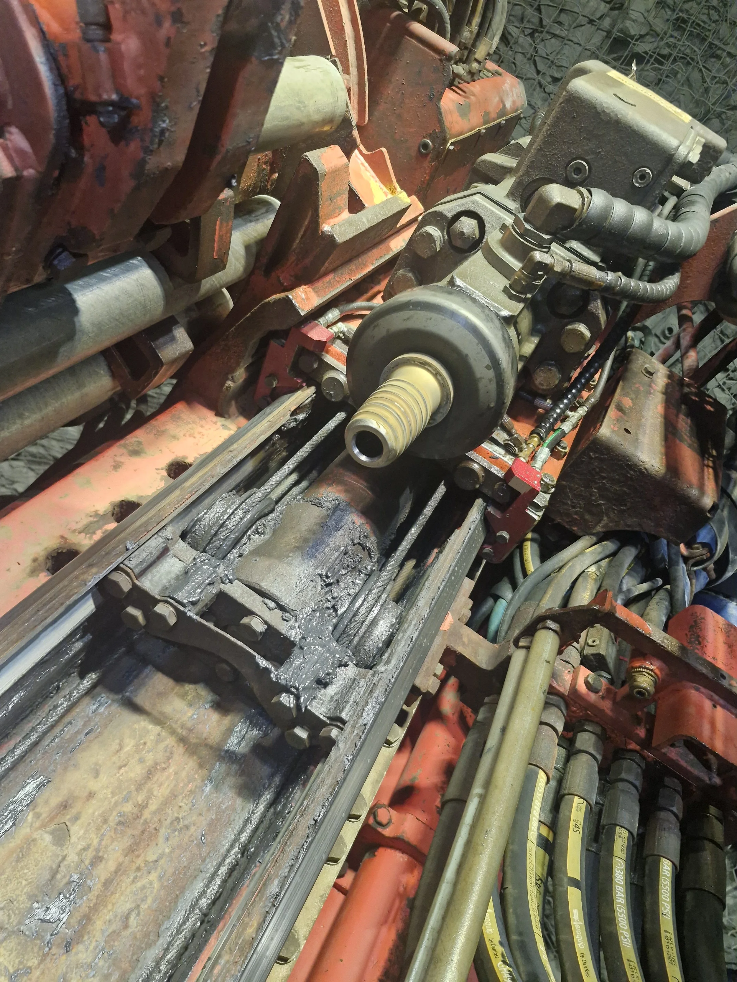 close up long hole drifter rail spray upgrades