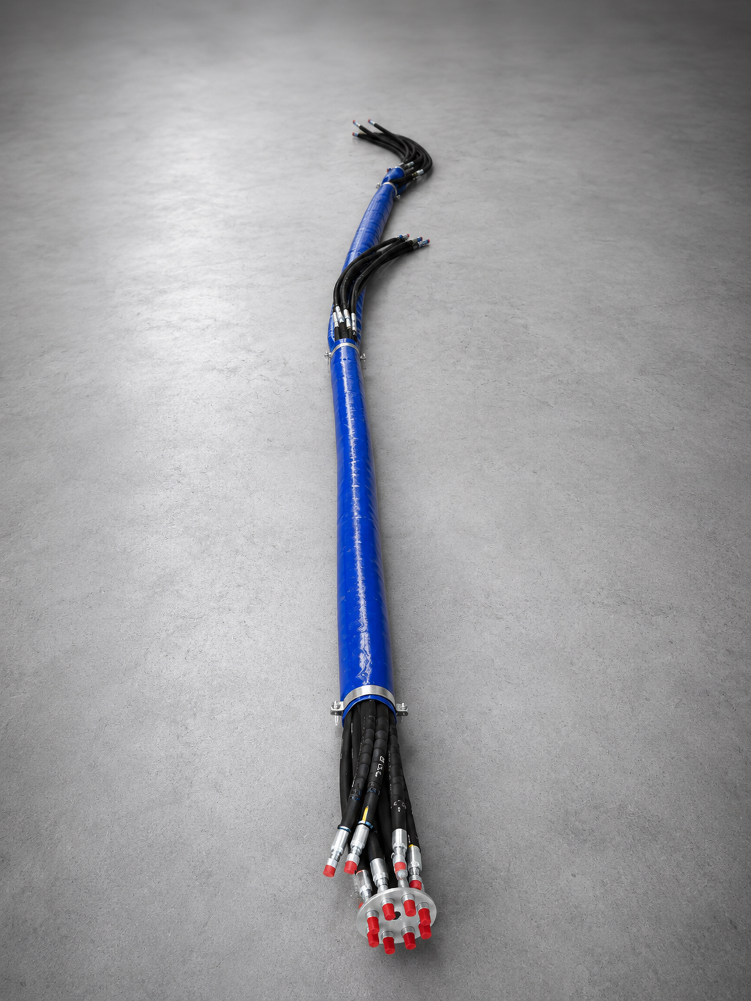 hydraulic hose loom custom made for underground drills