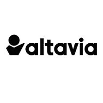 Altavia logo in black text with a geometric icon on the left.