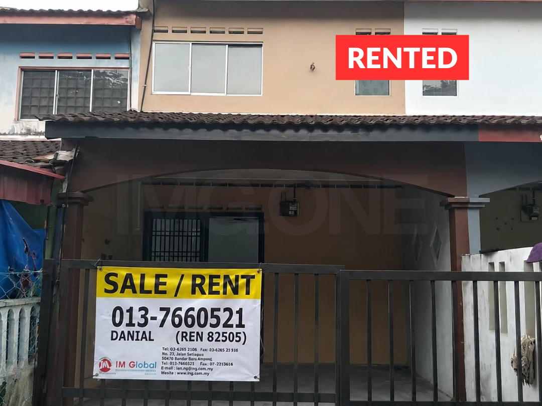 Double Storey Terrace (Medium-Low Cost) House at Taman Kota Masai