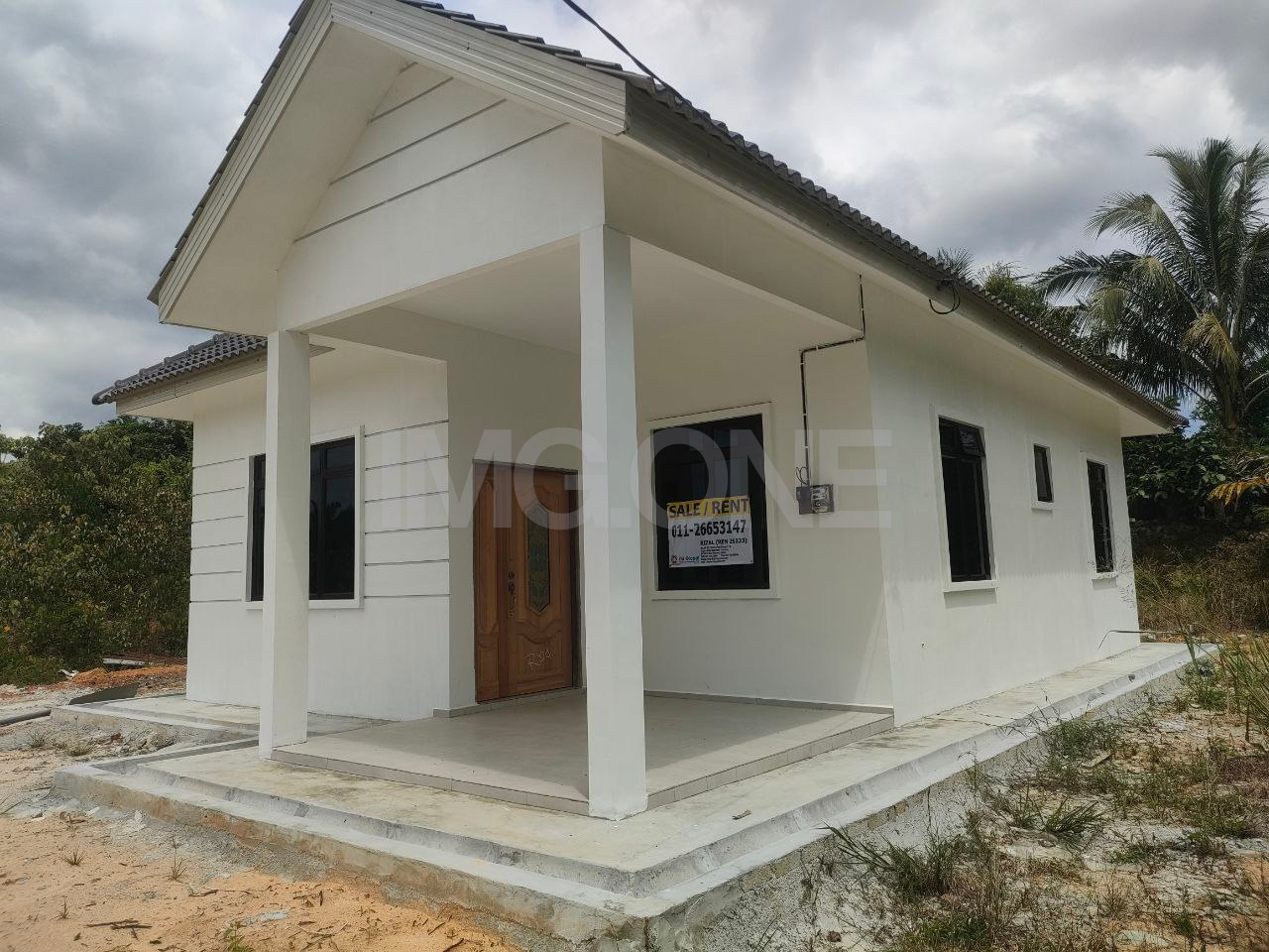 Single Storey Bungalow House at Kg Ibrahim Majid, Simpang Renggam