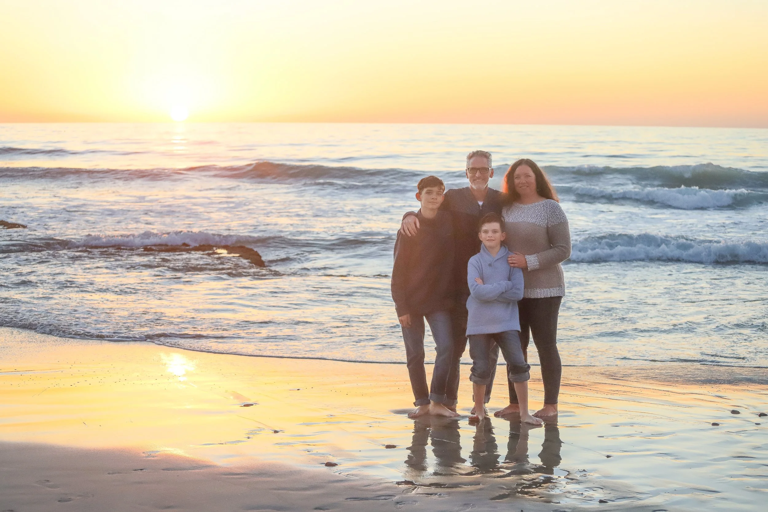 Eileen, founder of Life Monarch, and her family