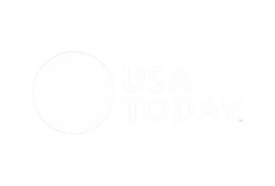USA Today logo in white