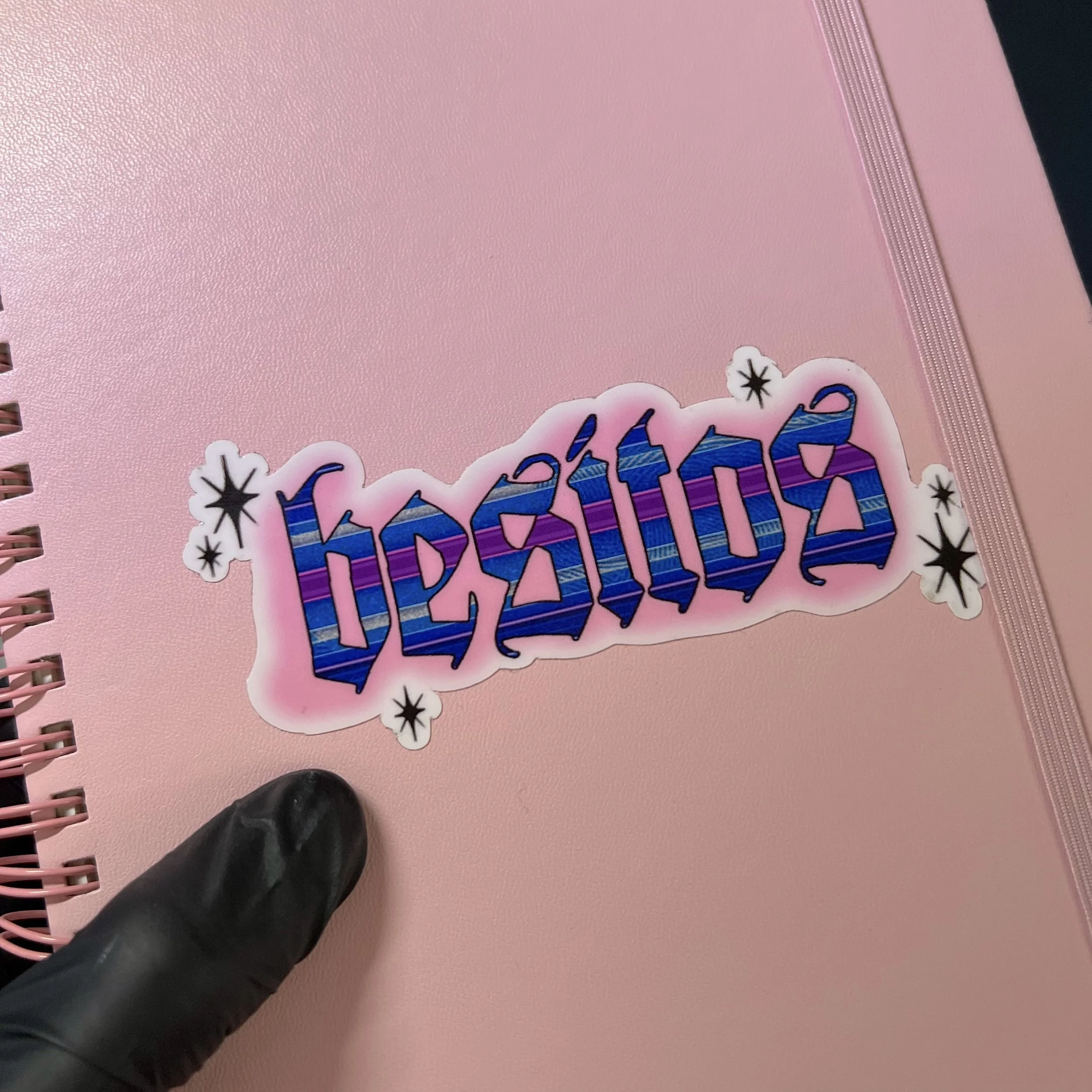 Besitos Logo Sticker