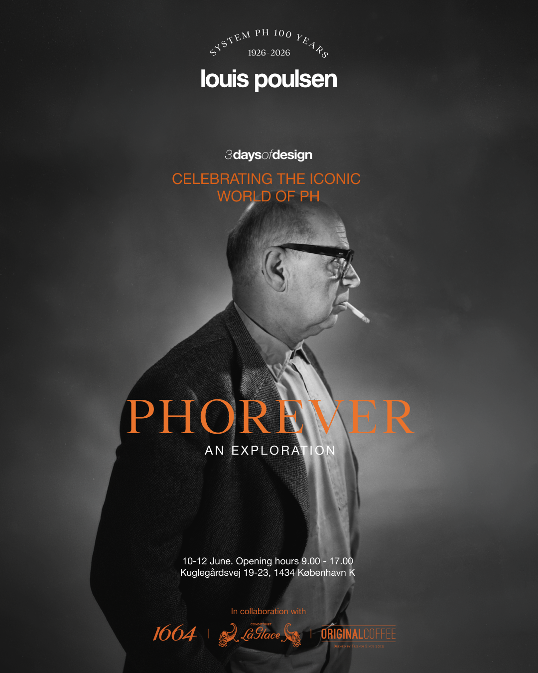 Invitation design for Louis Poulsen - 3daysofdesign