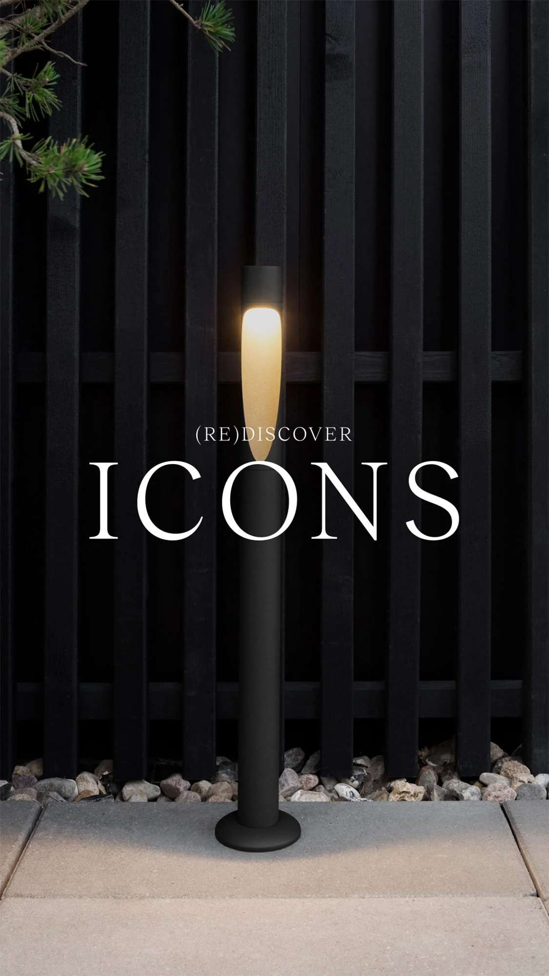 Icons campaign design for Louis Poulsen