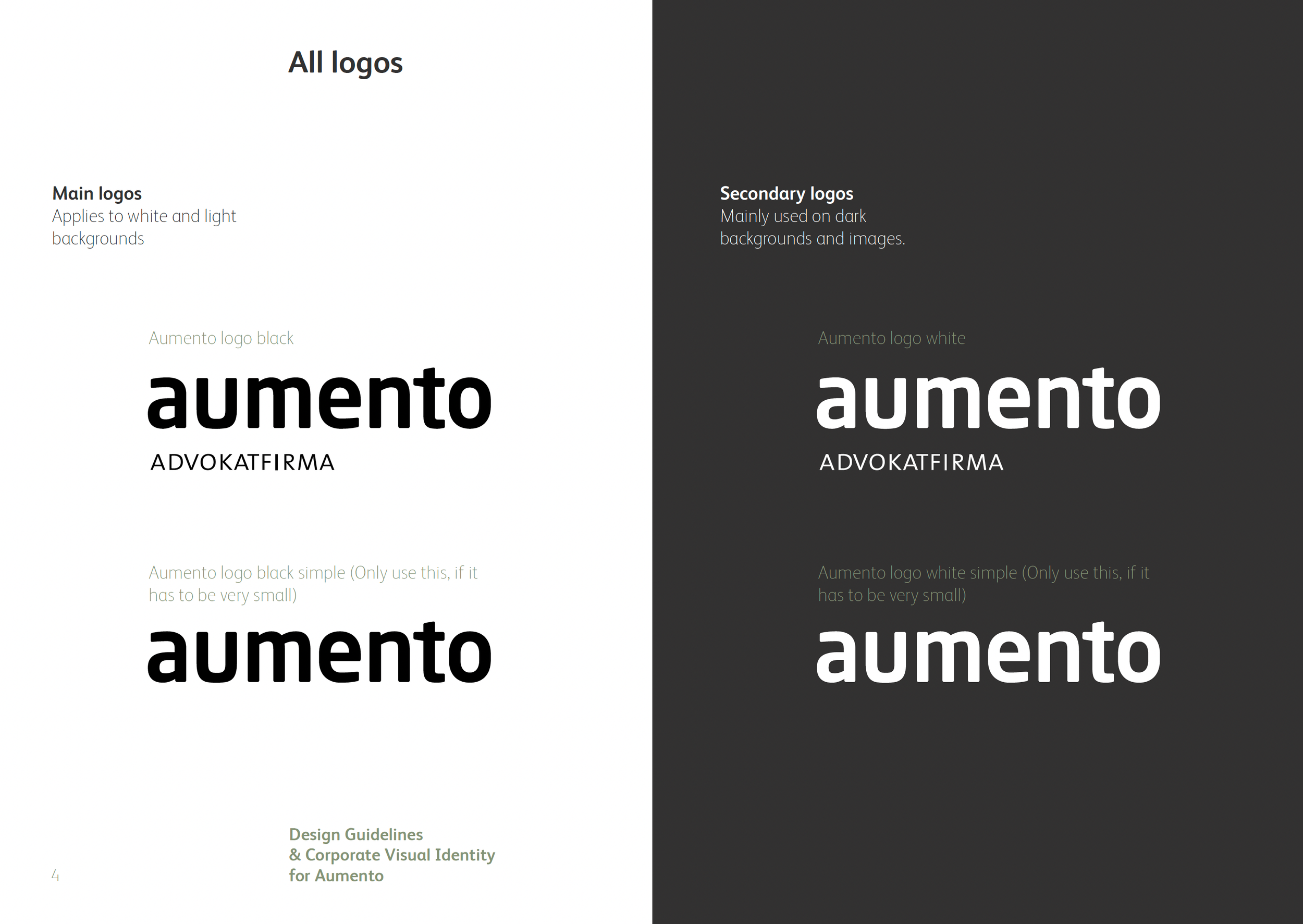 Design af Brand guide - logo