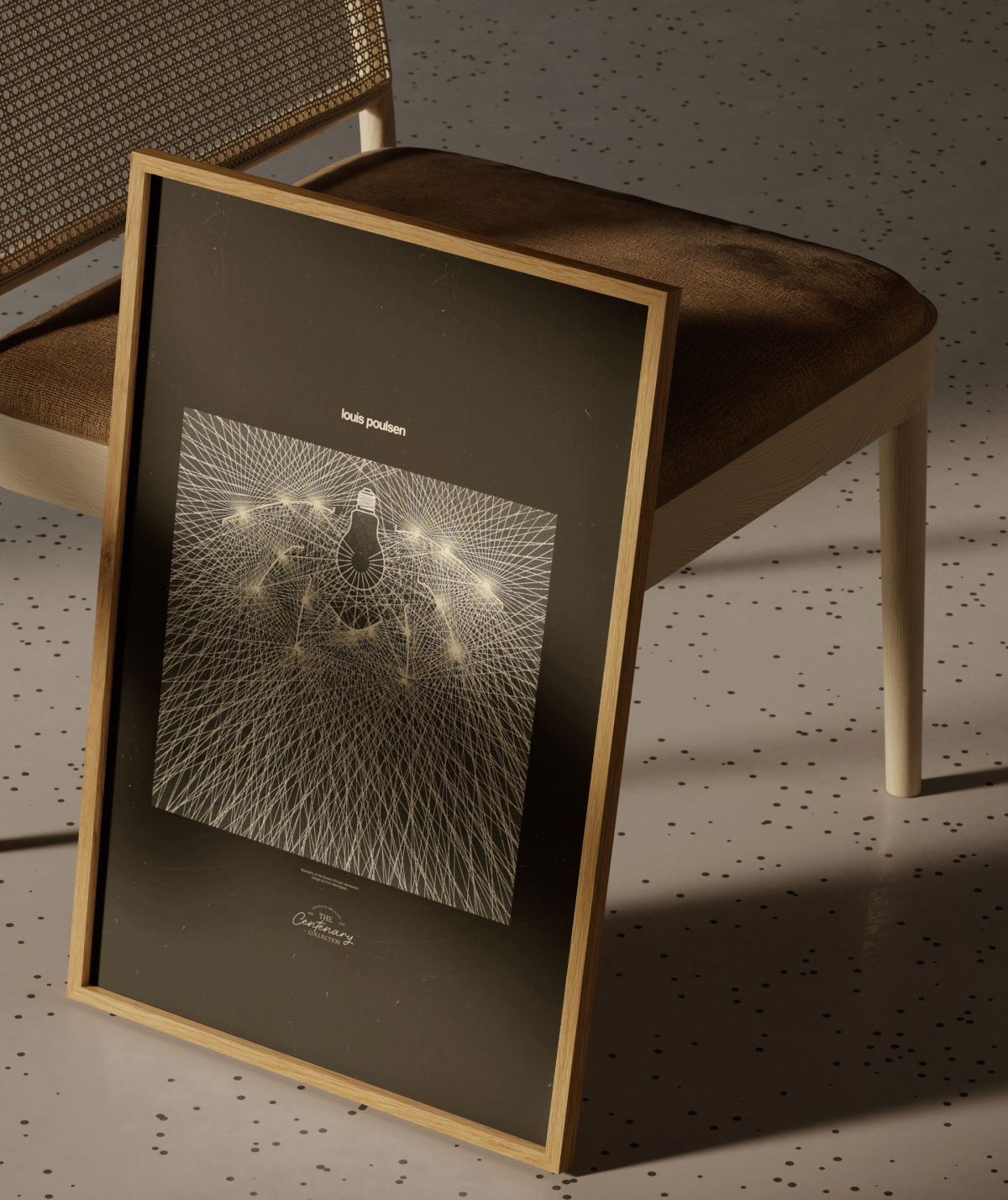 Plakat design for Louis Poulsen