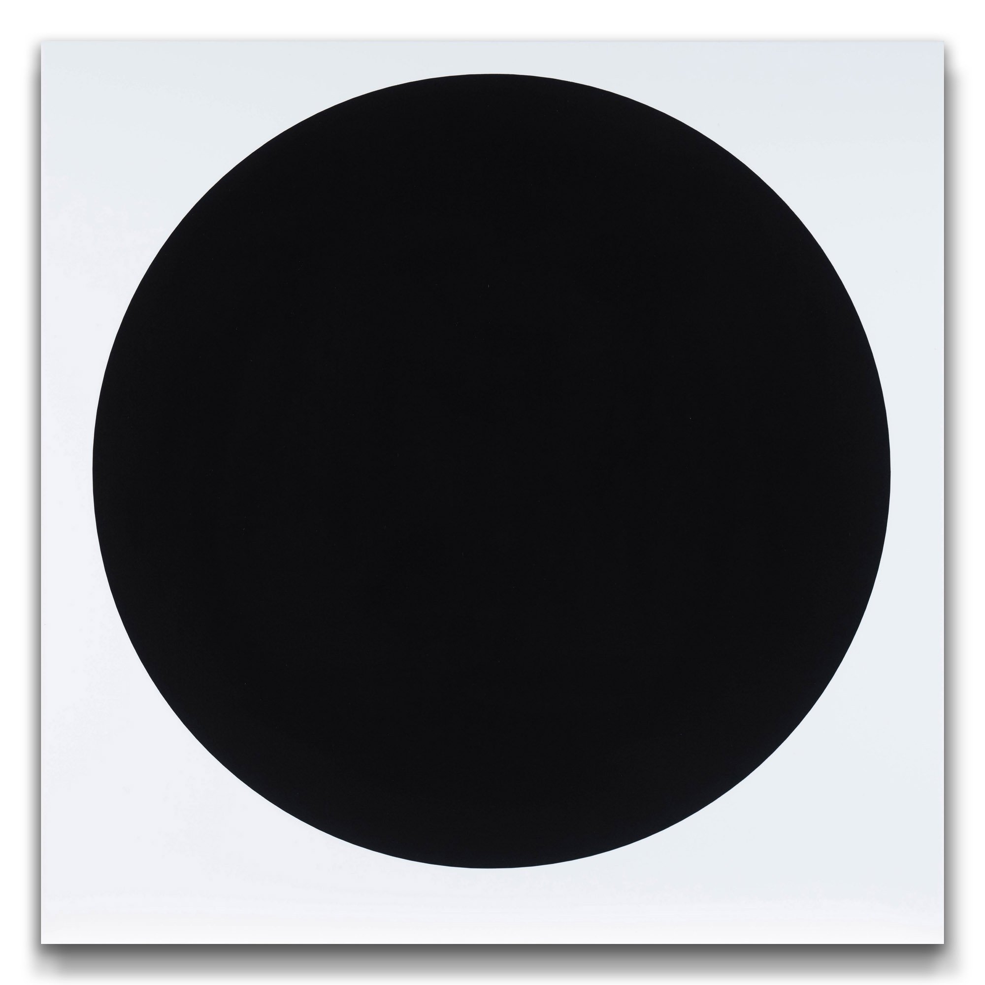 Solvitur ambulando / Acrylic and oil on opaque cast acrylic / 500 x 500 x 40mm