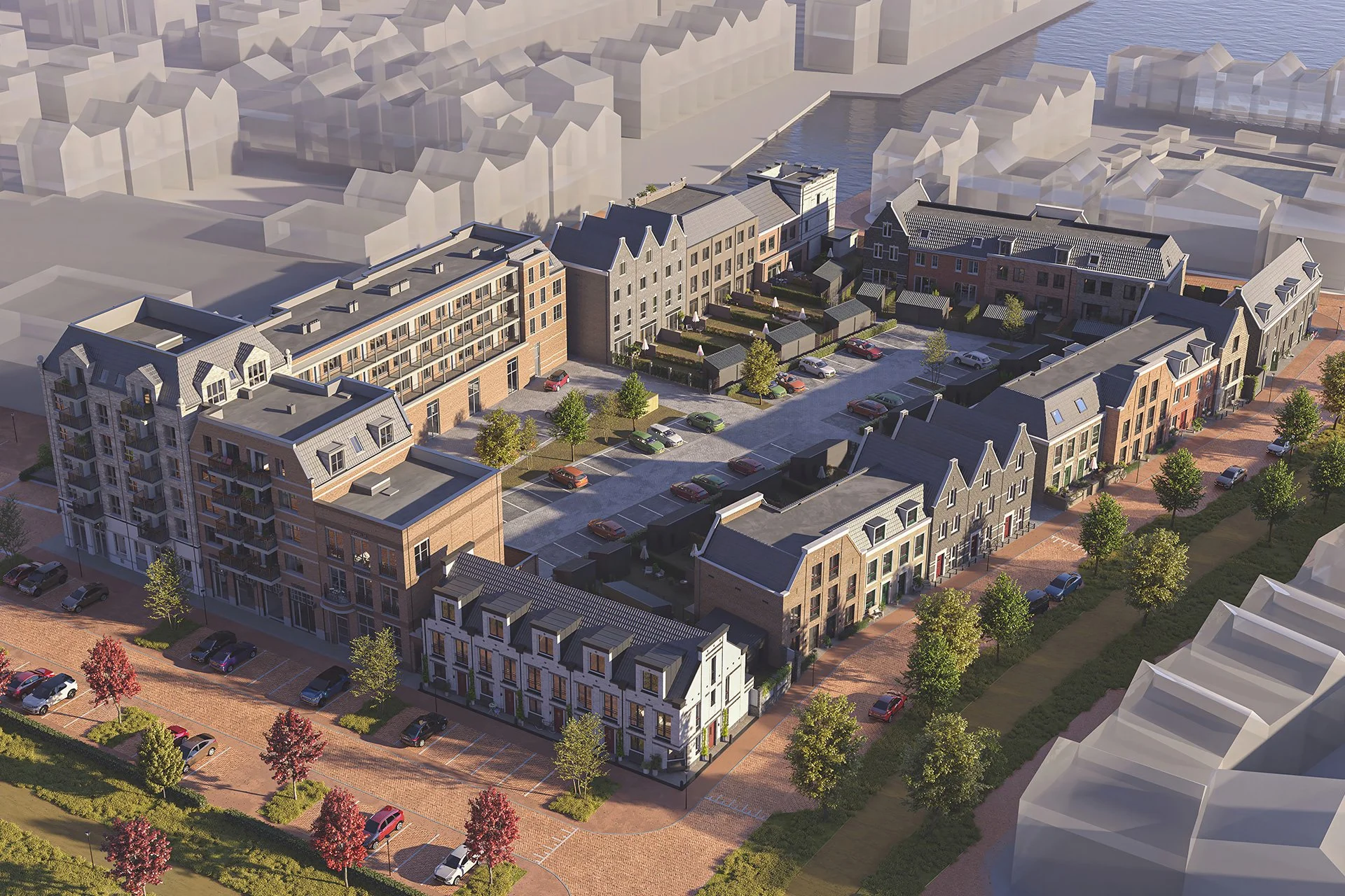 [Weespersluis] [Weesp] [Ontwikkeling] [Nieuwbouw] [Opgeleverd] [Woningen] [Centraal WKO Systeem]