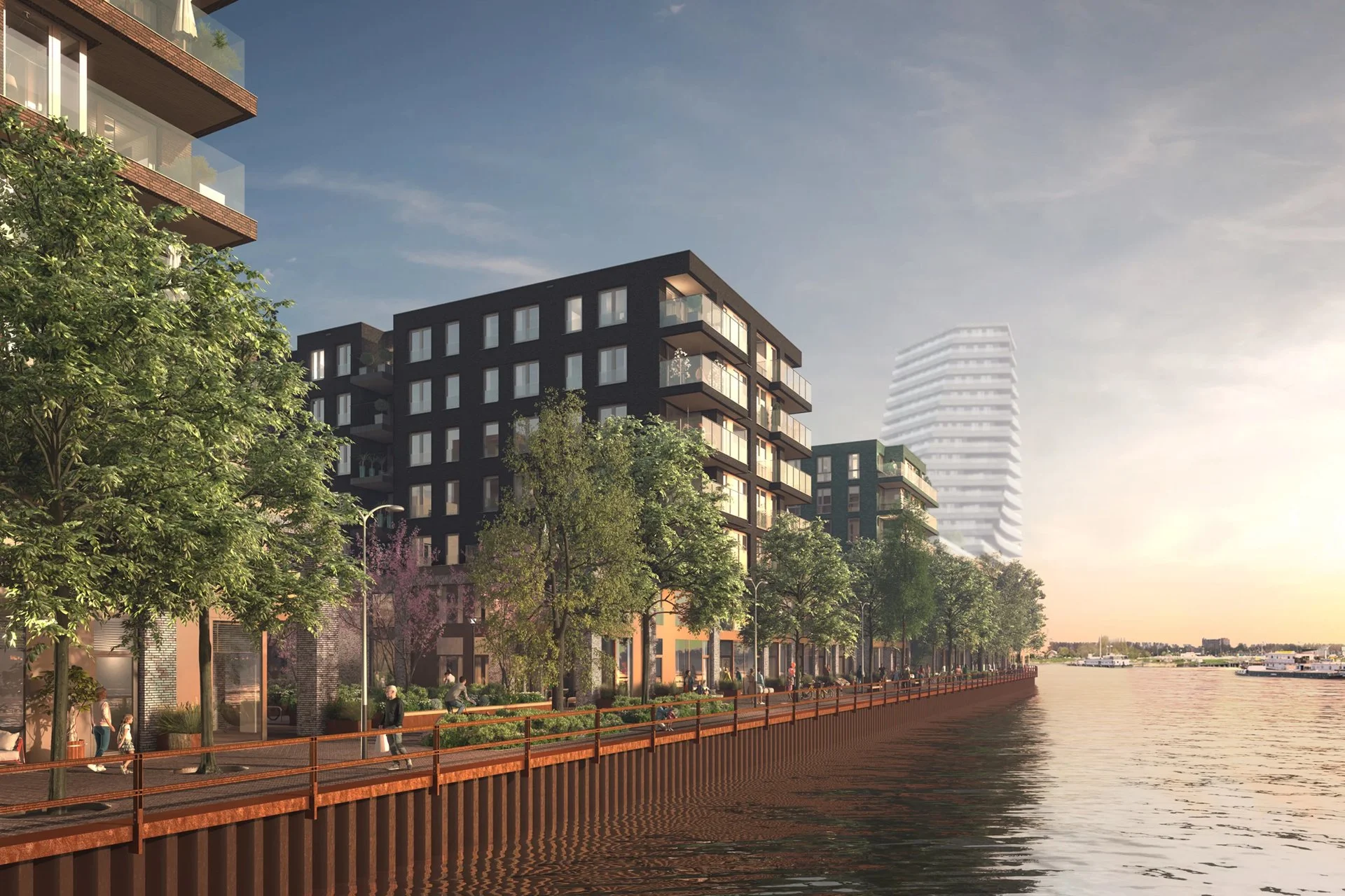 [Kop van Cruquius] [Amsterdam] [Ontwikkeling] [Nieuwbouw] [In project] [Woningen & zakelijk] [Centraal WKO Systeem]