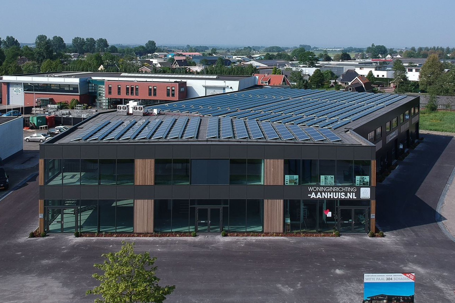 [Witte Paal] [Schagen] [Ontwikkeling] [Nieuwbouw] [Opgeleverd] [Kantoor] [Duurzaam energiesysteem]