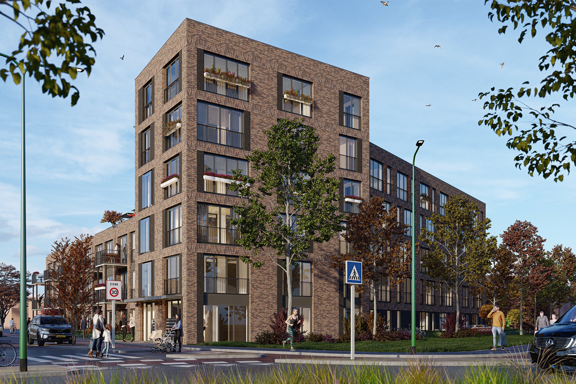 [Liberty] [Veenendaal] [Ontwikkeling] [Nieuwbouw] [In project] [Woningen] [Centraal WKO Systeem]