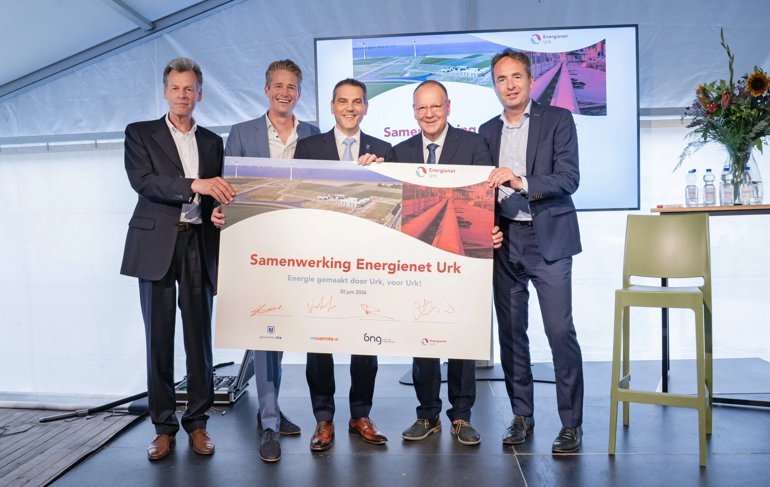 Realisatie Energienet Urk van start