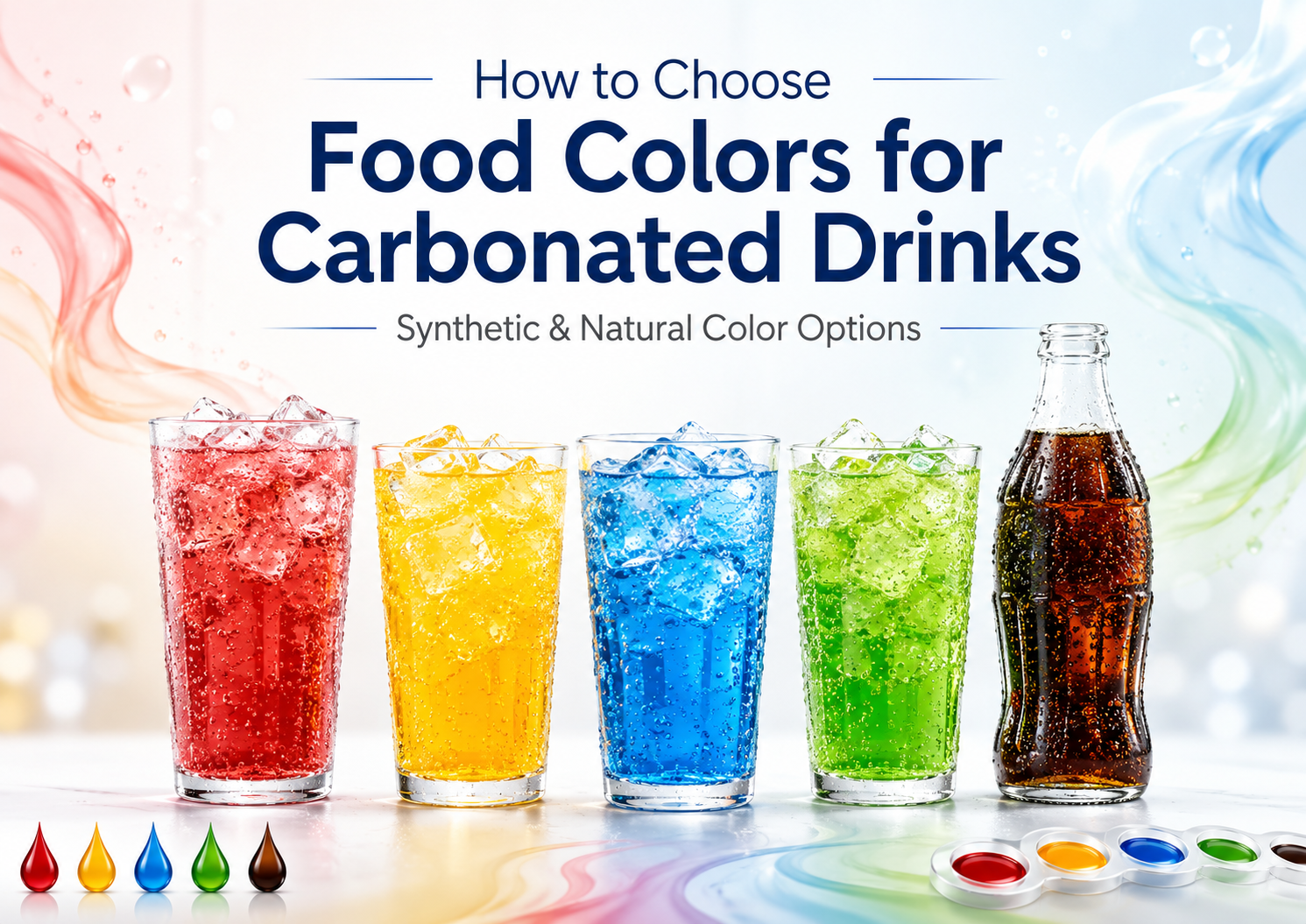 How to Choose Food Colors for Carbonated Drinks
