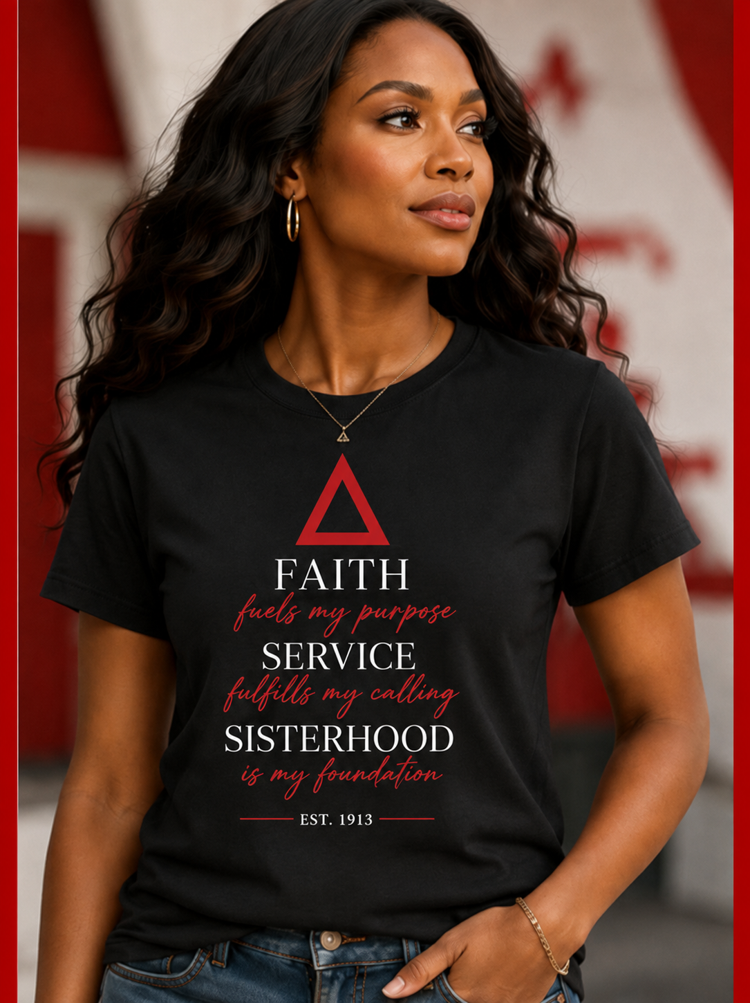 DST - Faith • Service • Sisterhood Tee