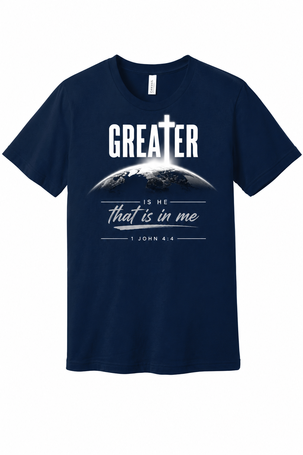 Greater Is He Casual Tshirt