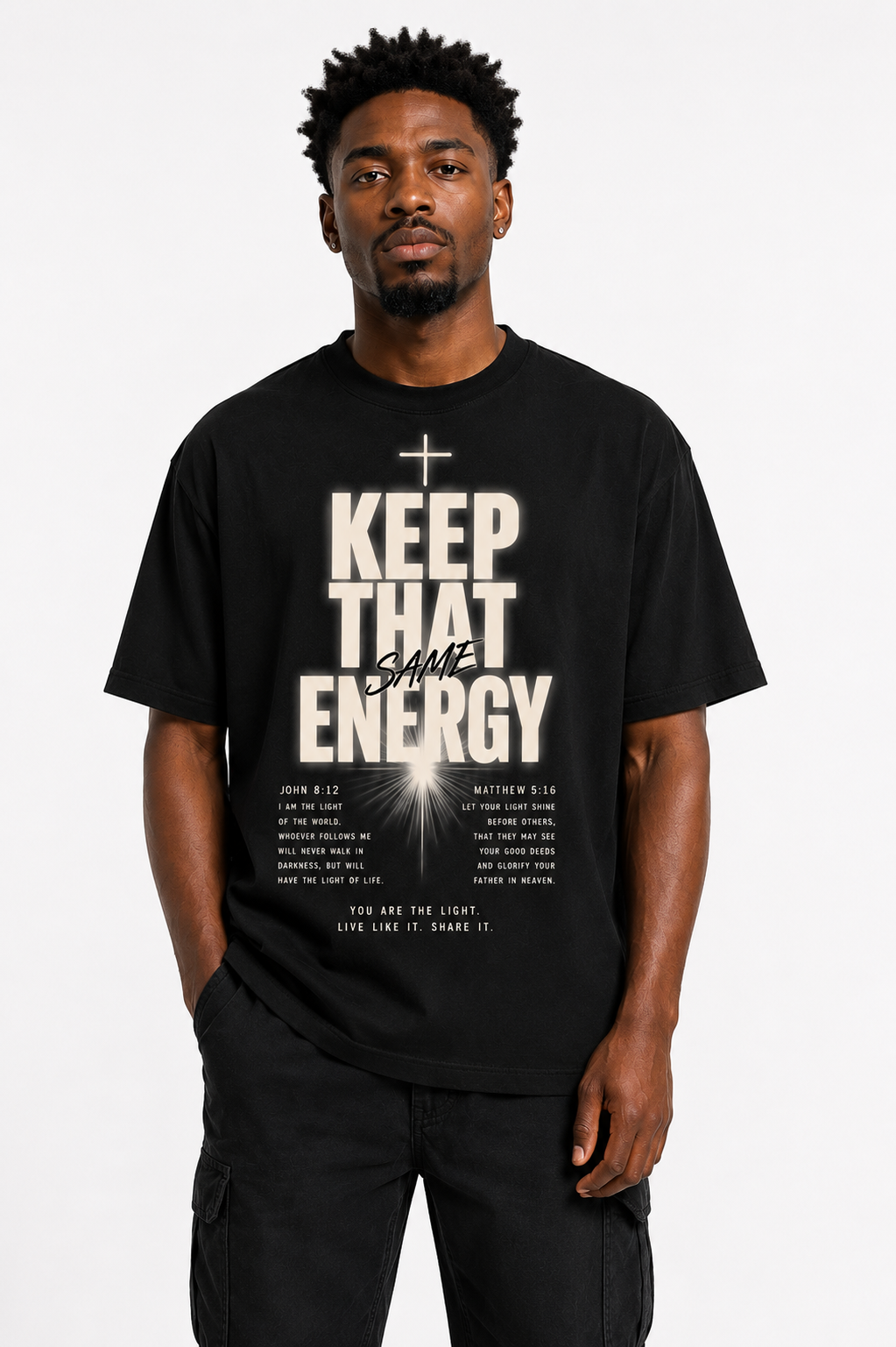 KEEP THAT SAME ENERGY  Tee