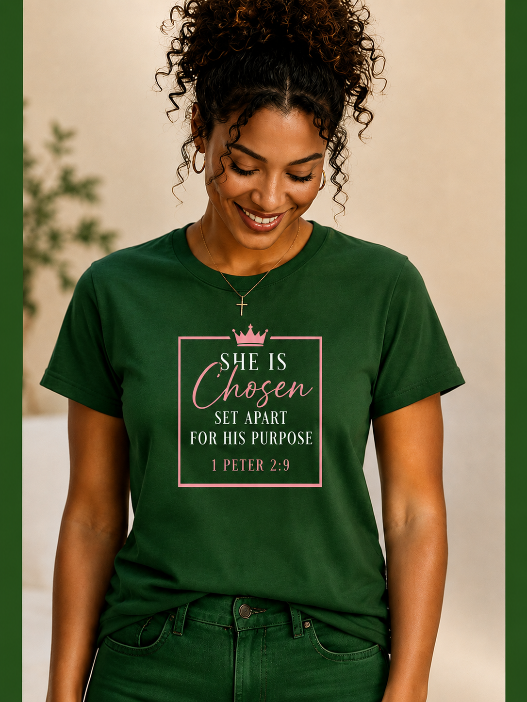 AKA - She Is Chosen Tee – 1 Peter 2:9
