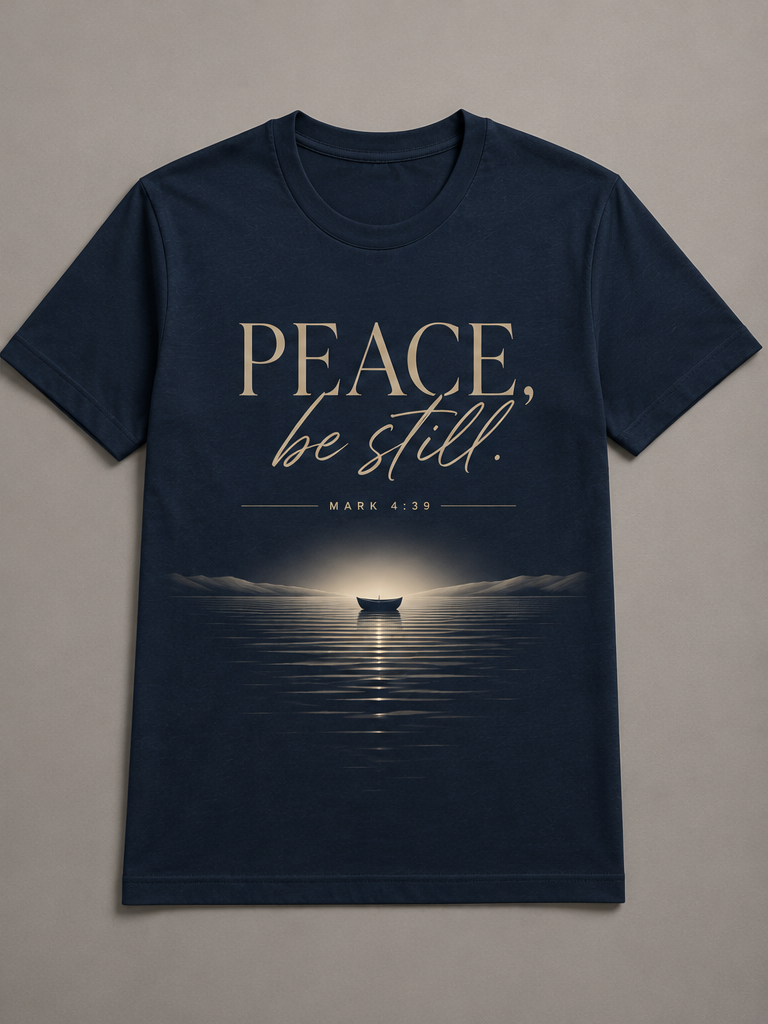 Peace Be Still Casual Tshirt