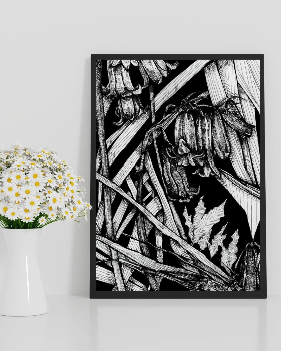 Bluebells 1- A5 Framed.jpg