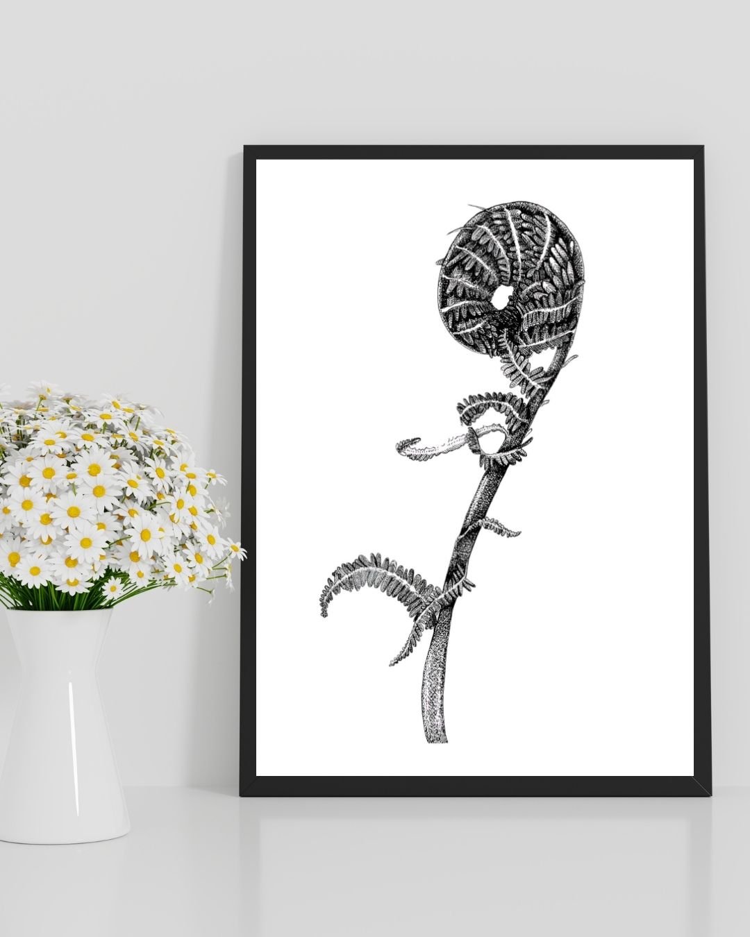 Fern 1- A5 Framed.jpg