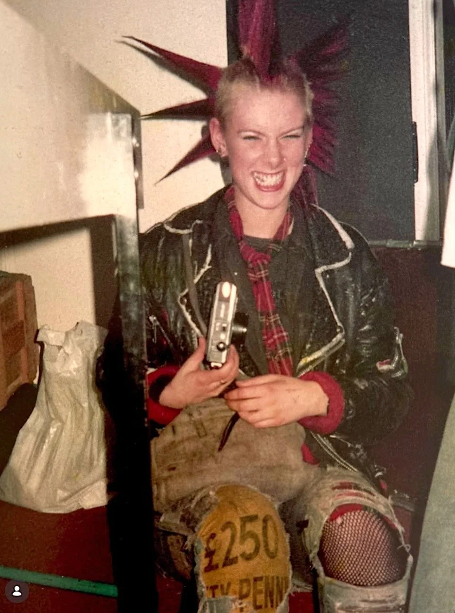 Jenny Plaits in Nottingham, November 1984.

Jenny was one of the legendary photographers of the 1980s, capturing the energy, attitude, and spirit of the era like few others. Her iconic images appeared on record sleeves, fanzines, books, and, more rec