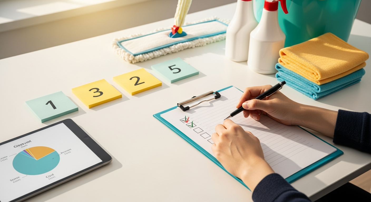 A Step-by-Step Guide to Pricing a Commercial Cleaning Contract