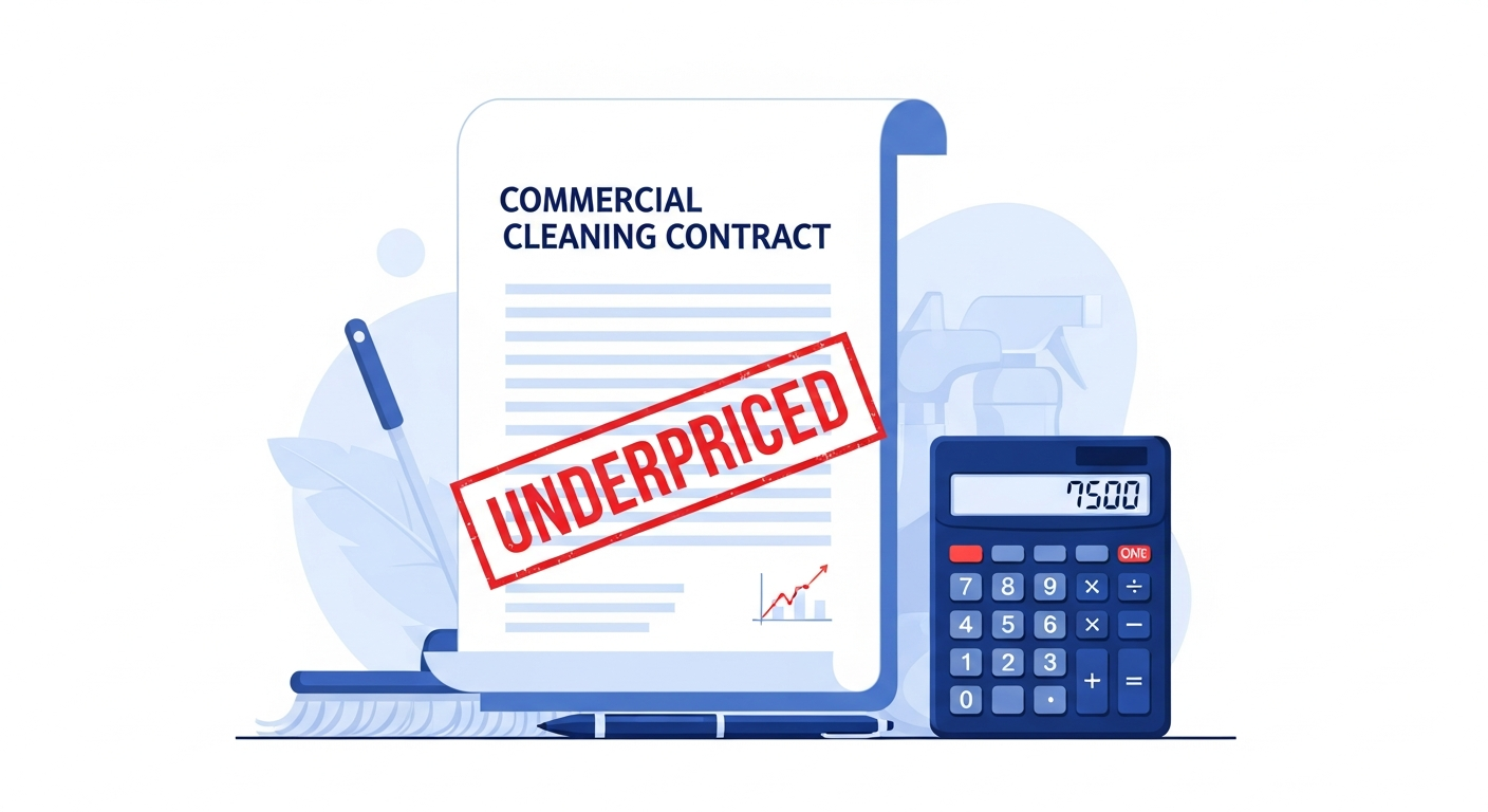 Why So Many Commercial Cleaning Contracts Are Underpriced — And How to Fix It