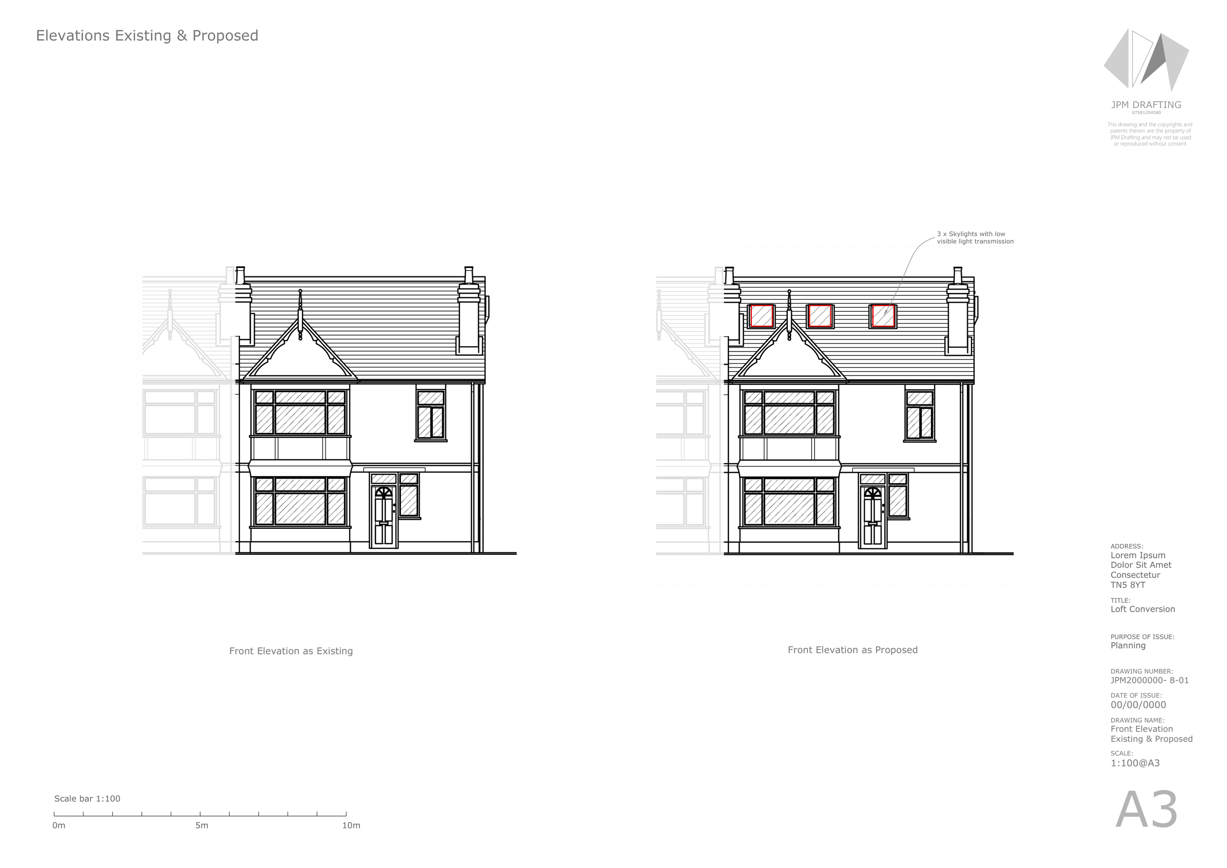 JPM Drafting Front Elevation Existing and Proposed 002-1.png