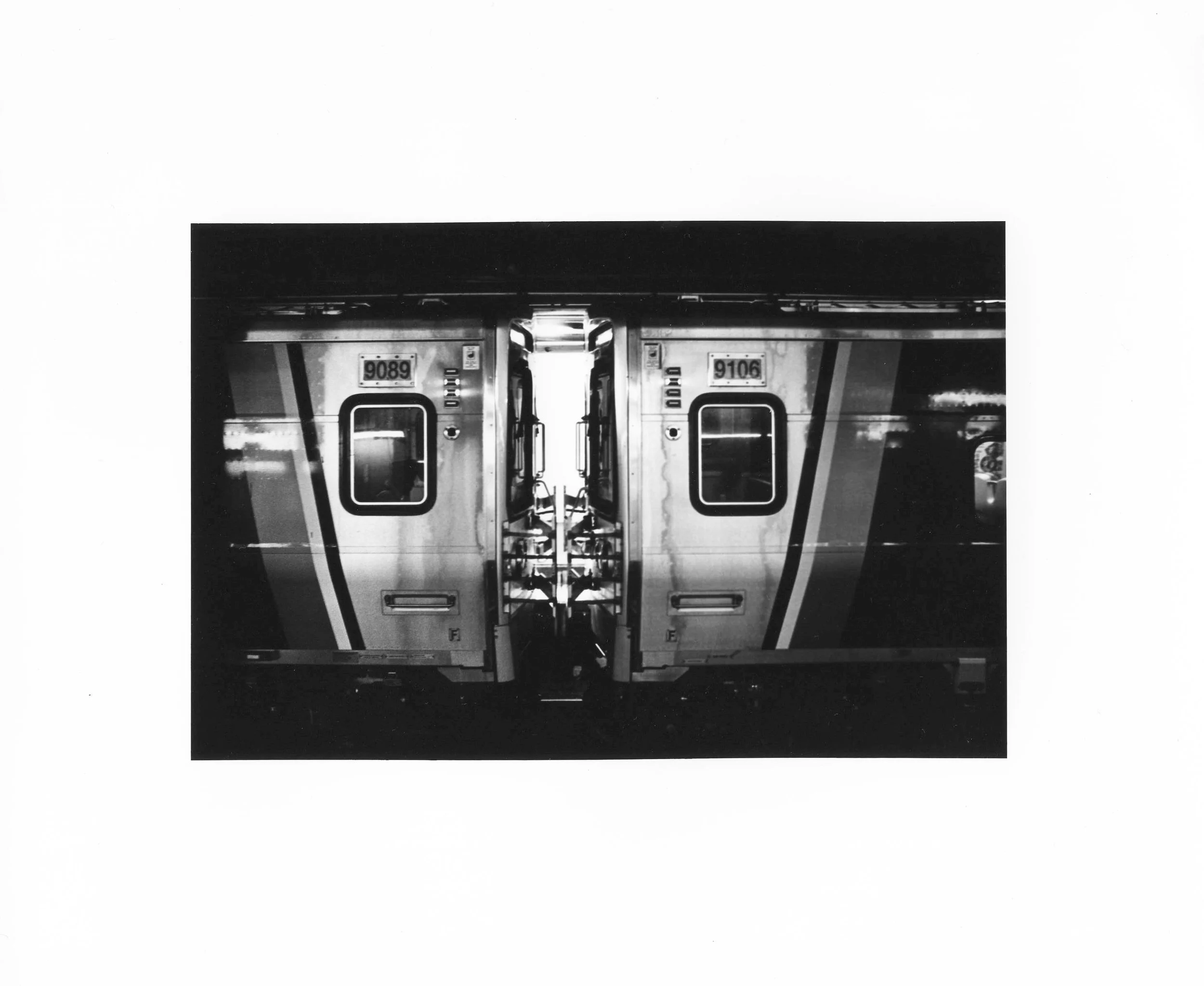 Black-and-white 35mm film gelatin silver print, 8 × 10 in, 2026